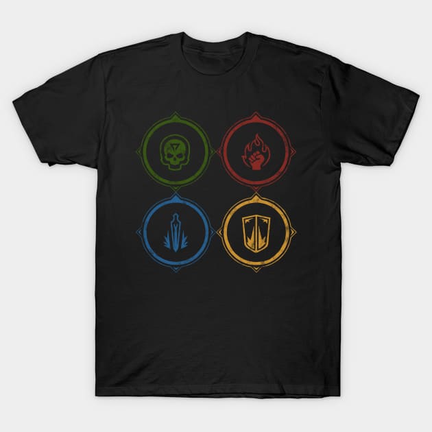 Outriders Class Icons T-Shirt by StebopDesigns